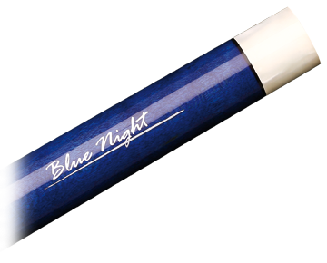 Longoni carom cue - Blue Night by Marco Zanetti